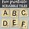 Free Template Scrabble Letter Tiles