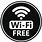 Free Wifi Logo Vector