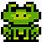 Frog Pixel Sprite
