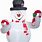 Frosty the Snowman Inflatable