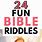 Funny Bible Riddles