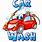 Funny Car Wash Logos