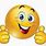 Funny Emoji Face Thumbs Up