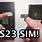 Galaxy S23 Sim Card Slot