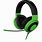 Gaming Headset Green LED