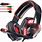 Gaming Headset Red Lights