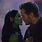 Gamora and Quill Kiss