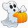 Ghost with Pumpkin