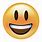 Giant Smile Emoji