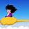 Goku Riding Nimbus