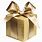 Gold Christmas Gift Boxes