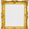 Gold Photo Frame Template
