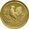 Gold Rooster Coin