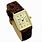 Gold Square Face Watch