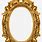 Golden Ornate Frame