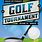 Golf Tournament Banner