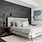 Gray Bedroom Accent Wall