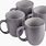 Gray Coffee Mugs