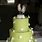 Green Cake Topper