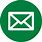 Green Email Icon PNG Transparent