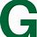 Green Letter G Icon