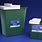 Green Sharps Container