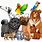 Group of Pets Clip Art