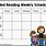 Guided Reading Schedule Template