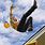 Guy Falling Off Roof