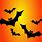 Halloween Bat Paintings