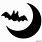 Halloween Pumpkin Stencils Bat