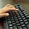 Hand Typing Keyboard