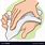 Hand Wiping Cartoon