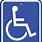 Handicap Sign Template