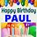 Happy Birthday Brother Paul
