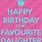 Happy Birthday Favorite Daughter