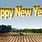 Happy New Year Farm Scene