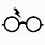 Harry Potter Glasses Icon