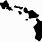 Hawaiian Island Chain Clip Art