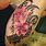 Hawaiian Tribal Flower Tattoos