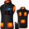 Heated Vest with Rechargeable Battery