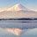 Height of Mount Fuji