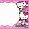 Hello Kitty Card Template