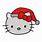 Hello Kitty with Santa Hat