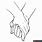 Holding Hands Coloring Page