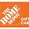 Home Depot Gift Cards Online