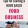 Home Food Business