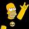 Homer Simpson Rock