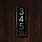 Hotel Door Number Signs