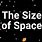 How Big Is Space in Inches